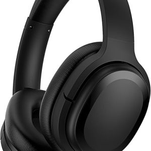 B8 Bluetooth Headphones, 120H Playtime Headphones Wireless Bluetooth with 3 EQ Modes, Low Latency, Hands-Free Calls, Over Ear Headphones for Travel Home Office Cellphone PC Black